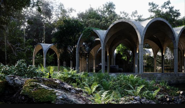 Project image HOUSE OF FOUR GARDENS Truetopia